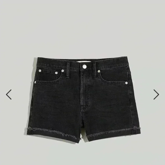 Madewell high rise denim short Luna wash size 28 - Picture 4 of 7
